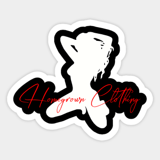 Homegrown Silhouette 1 Logo Sticker